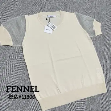 야마다야 FENNEL 시어 디자인 니트 미사용 새상품