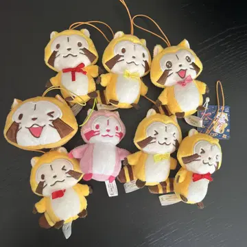Rascal 라스칼 봉제 인형/마스코트 8종 세트