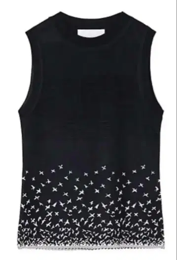 마메쿠로구치 23SS JACQUARD KNITTED TOP