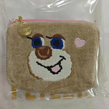 페이러 드업 테디 걸 파우치 스퀘어 미사용 새상품