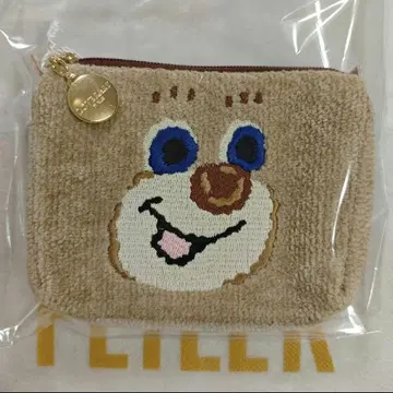 페이러 도업 테디 파우치 스퀘어 미사용 새상품