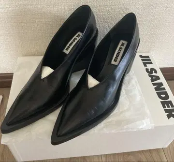 질 샌더 JIL SANDER 가죽 펌프스