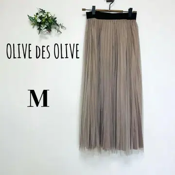 OLIVE des OLIVE 올리브 데 올리브 (M) 튤 롱 스커트