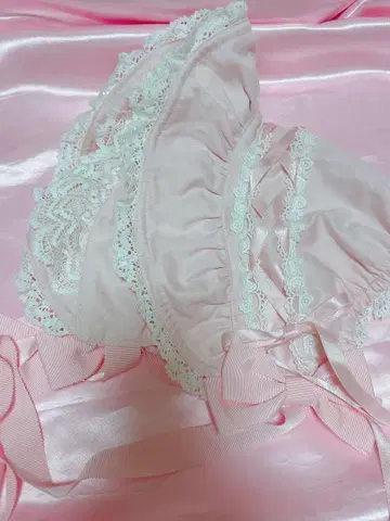 베이비더스타즈 샤인브라이트 하프 보닛 핑크