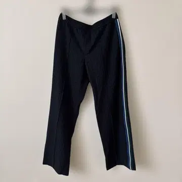 자라 사이드 라인 체크 무늬 팬츠 L
