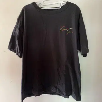 Kenz Jeans 오버 사이즈 티셔츠