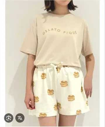 GELATO PIQUE 팬케이크 패턴 룸웨어 세트
