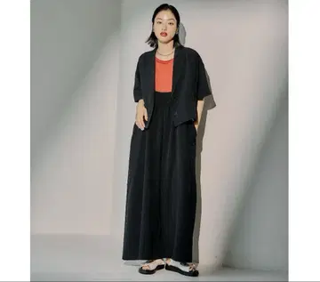 새상품 숏 자켓 린넨 라이크 드라이 시리즈 LEPSIM 렙심