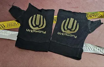 UVERworld 그로브 도쿄돔 금 테이프 은 테이프