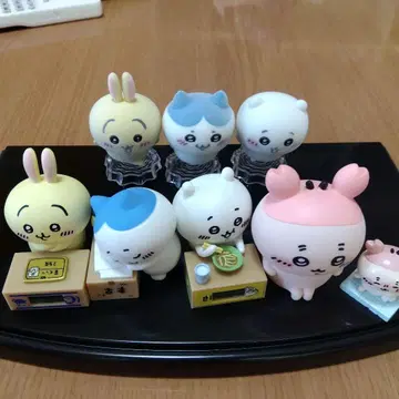 치이카와 (먼작귀) 종이상자 워치 플로키 피규어 기타 8개 세트
