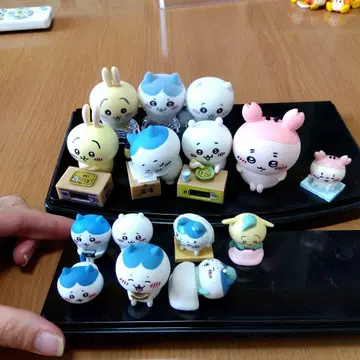 치이카와 (먼작귀) 종이상자 워치 플로키 피규어 기타 15점 세트