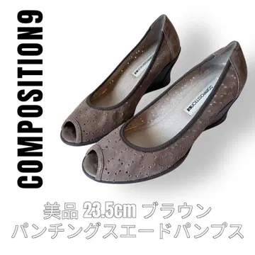 COMPOSITION9 컴포지션 9 펌프스 23.5cm 컷워크