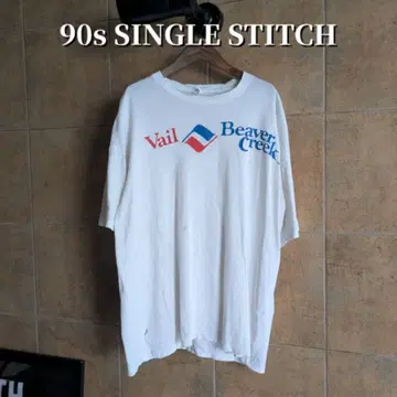 90s USA제 Vai Beaver Creek 티셔츠 싱글 스티치