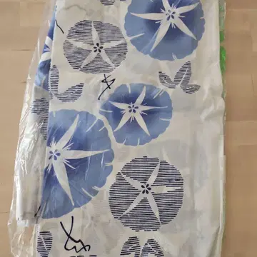나팔꽃 패턴 유카타 단품