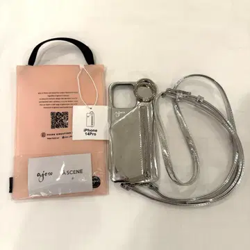 새상품급 ajew iPhone14 Pro 스마트폰 케이스 실버
