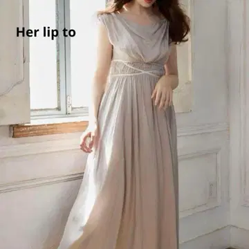 herlipto Valletta Long Dress 원피스 코지하루