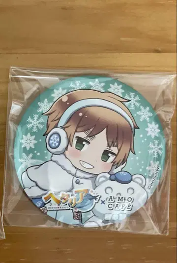 헤타리아 아모 카페 영국 캔뱃지