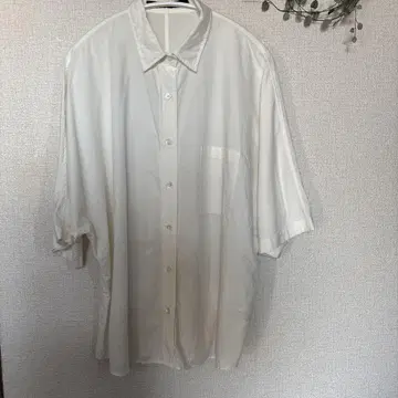 프레임워크 코튼 실크 혼방 돌먼 슬립 브라우스