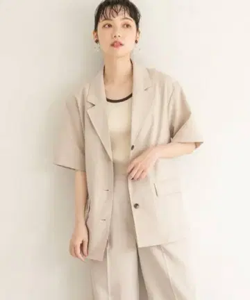 LOWRYSFARM 린넨 자켓 슬랙스 셋업