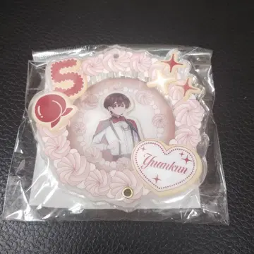 컬러풀 피치 프리미엄 피치 파티 케이크풍 캔뱃지 케이스 유안