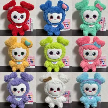 TWICE 푹신푹신 앉은 봉제 인형 GiGO 전 9종 풀 컴프 세트