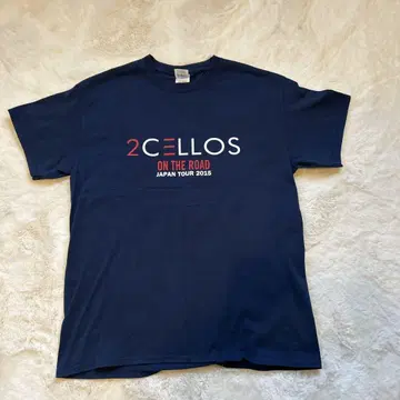 2CELLOS ON THE ROAD 티셔츠 2015