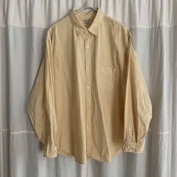 steven alan 루즈핏 셔츠 / yellow /xl