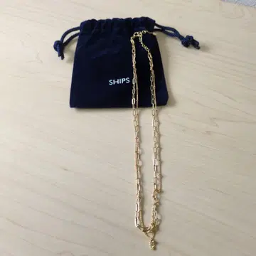 SHIPS 골드 체인 목걸이