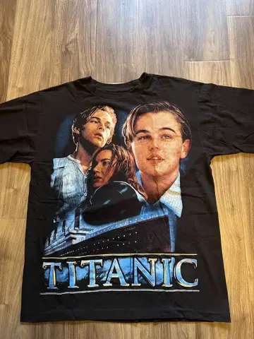 타이타닉 TITANIC 티셔츠 무비 영화 빈티지