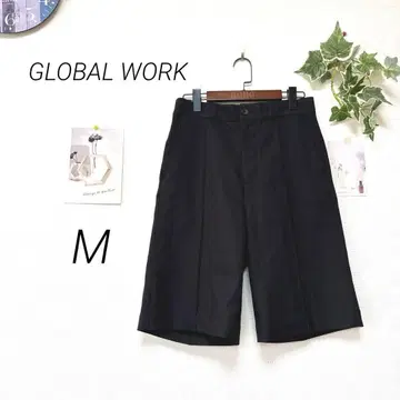 8727-1 GLOBAL WORK 글로벌 워크 하프 팬츠 M 무지