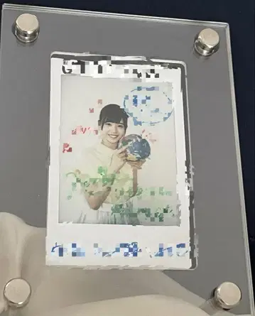히나타자카46 마츠다 요카나 친필 사인 폴라로이드