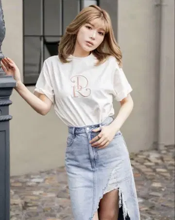다리치 DR 자수 티셔츠 darich