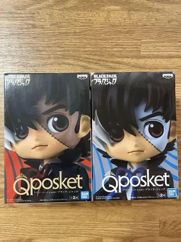 레어 상품! 블랙 잭 Qposket 피규어 2개 세트