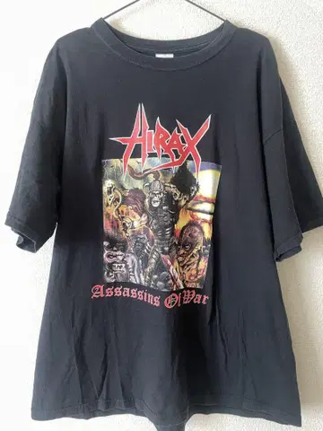 HIRAX 하이럭스 밴딩 티셔츠 빈티지 XL