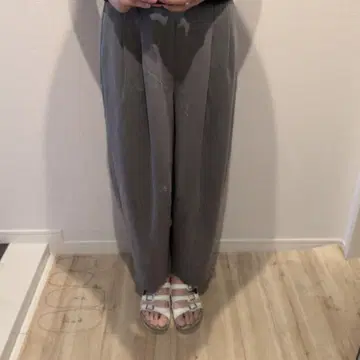 배럴 레그 팬츠