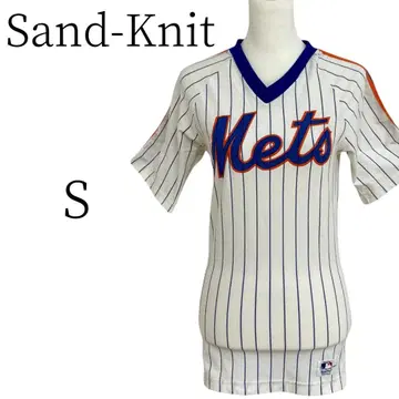 Sand-Knit Mets 스트라이프 티셔츠 S 사이즈