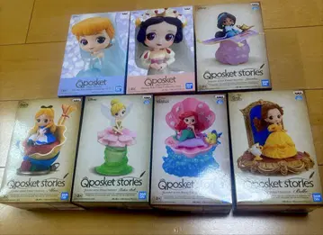 Qposket stories 프린세스 피규어 7종 세트