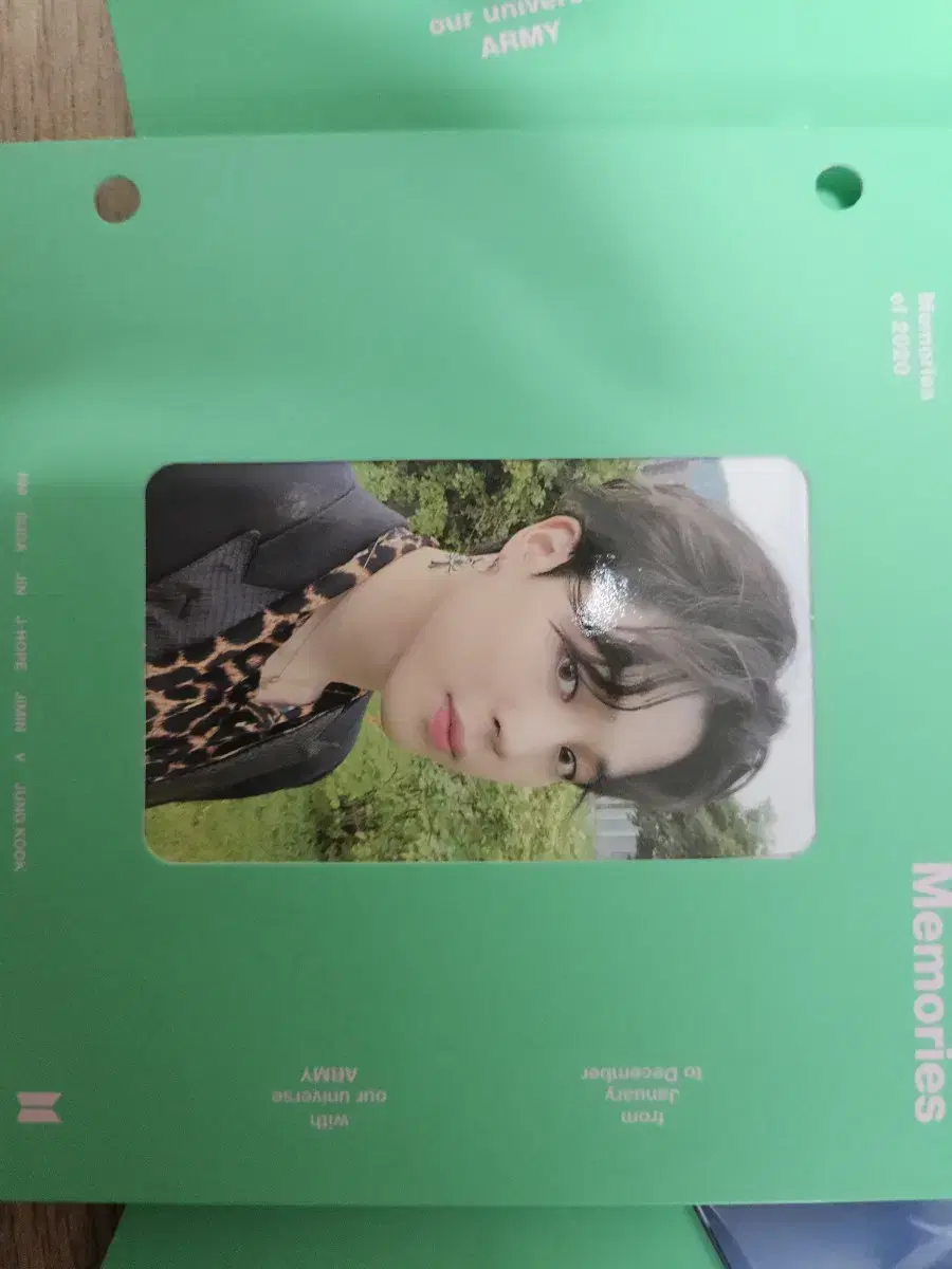 방탄소년단 bts 메모리즈 memories 2020 지민 블루레이