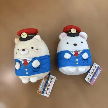 스미코구라시 산리쿠 철도 콜라보 봉제 인형