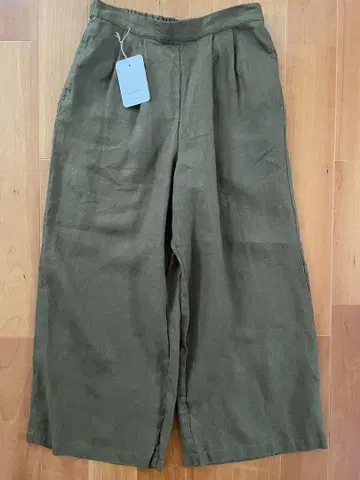 fog linen work 와이드 팬츠 올리브