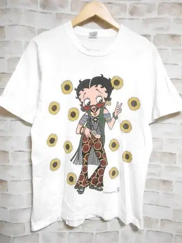 BettyBoop 베티 붐 1993년 USA제 히피 티셔츠