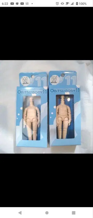 OBITSU BODY 11 11cm 풀 액션 인형용 바디 2개