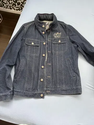 LEFLAH XL 다크 블루 데님 자켓
