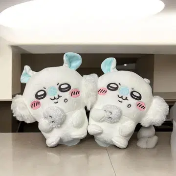 치이카와 모몽가 모구모구 봉제 인형 2개 세트