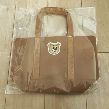 페이러 올드 테디 와펜 토트백 L 베이지