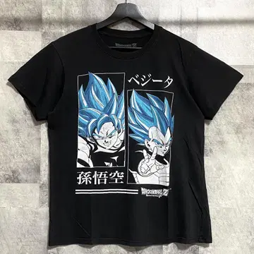 DRAGON BALL 드래곤볼 티셔츠 블랙 M 애니메이션 티셔츠