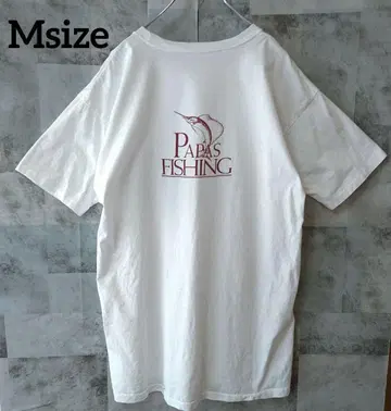 PAPAS 파파스 헤비 웨이트 온스 반팔 티셔츠 Msize 화이트