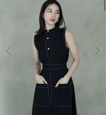 택 포함 새상품 karry 완판템 stitch 원피스