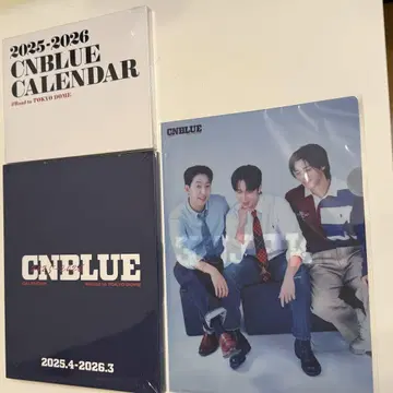 CNBLUE 달력 '2025-2026 CNBLUE CALENDAR'