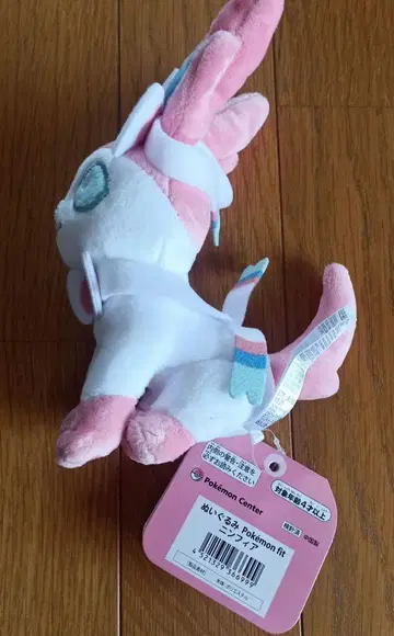 포켓몬 핏 봉제 인형 핑크/화이트